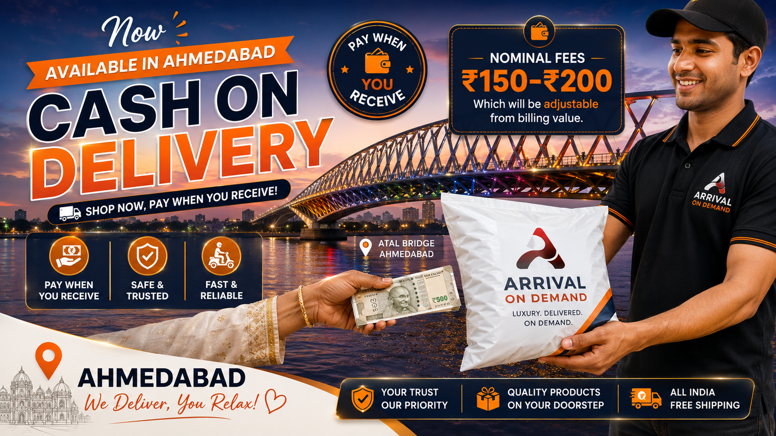 Arrival On Demand Banner